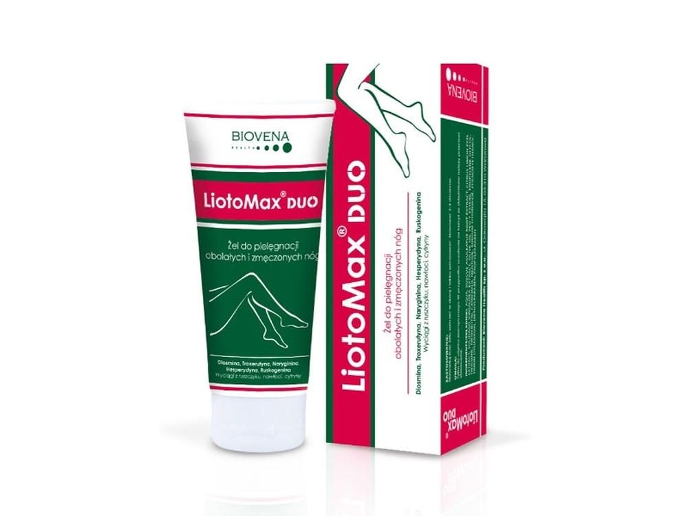 LiotoMax DUO gel for the care of tired legs and aching 100g
