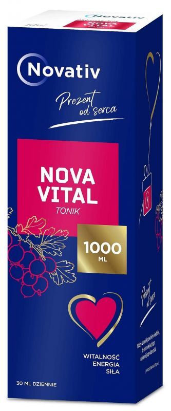 Liquid vitamins, Novativ NovaVital Tonic liquid 1 l