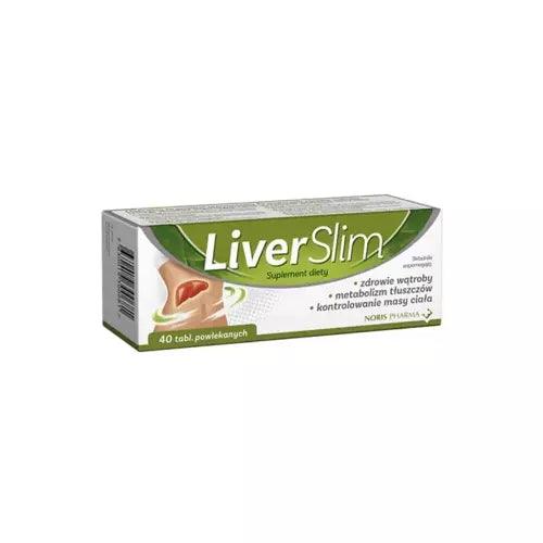 LiverSlim, L-ornithine L-aspartate, choline (choline bitartrate), artichoke, Yerba Mate UK