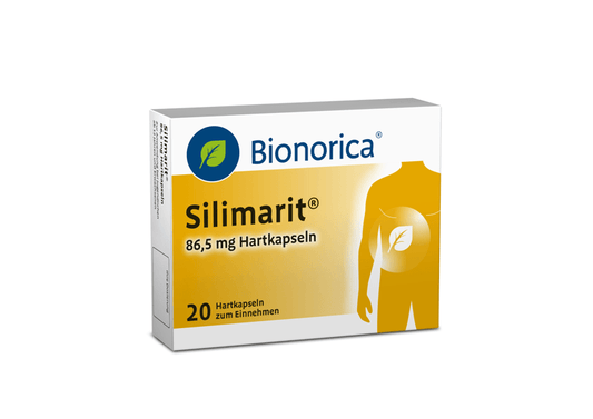 Liver disease, liver cirrhosis and toxic liver damage, SILIMARIT 86.5 mg hard capsules