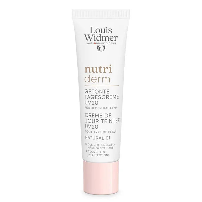 Louis Widmer nutriderm Tinted Day Cream UV 20 - Natural 01