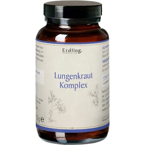 Lungwort Complex MSM NAC vegan capsules Erdling 120 count - 2