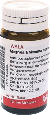 MAGNESITE, MAMMA comp.Globuli UK