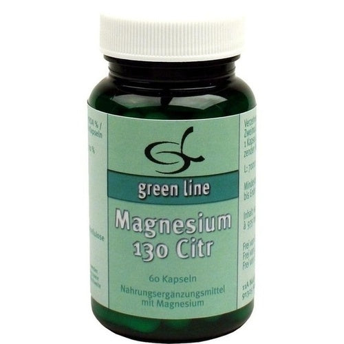 MAGNESIUM 130 Citric Acid Capsules, 60 pieces