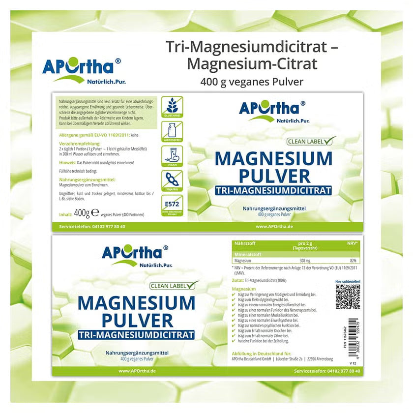 MAGNESIUM TRI-MAGNESIUM DICITRATE powder