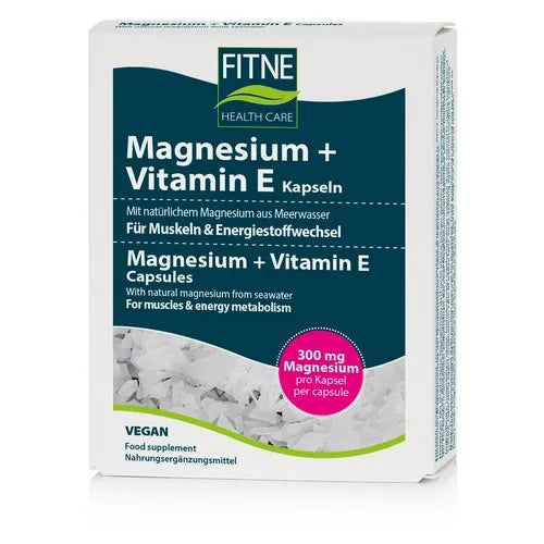 MAGNESIUM+VITAMIN E capsules 60 pcs