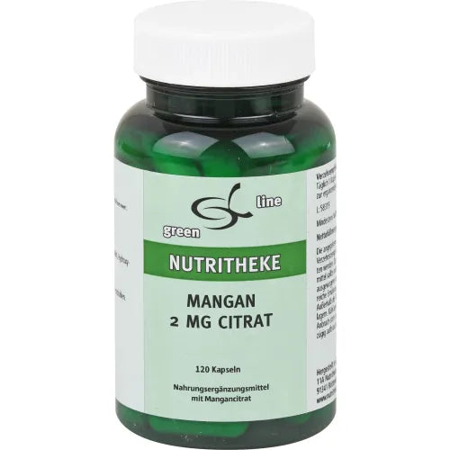 MANGANESE 2 mg Citrate