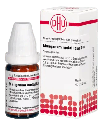 MANGANUM METALLICUM D 10 globules UK