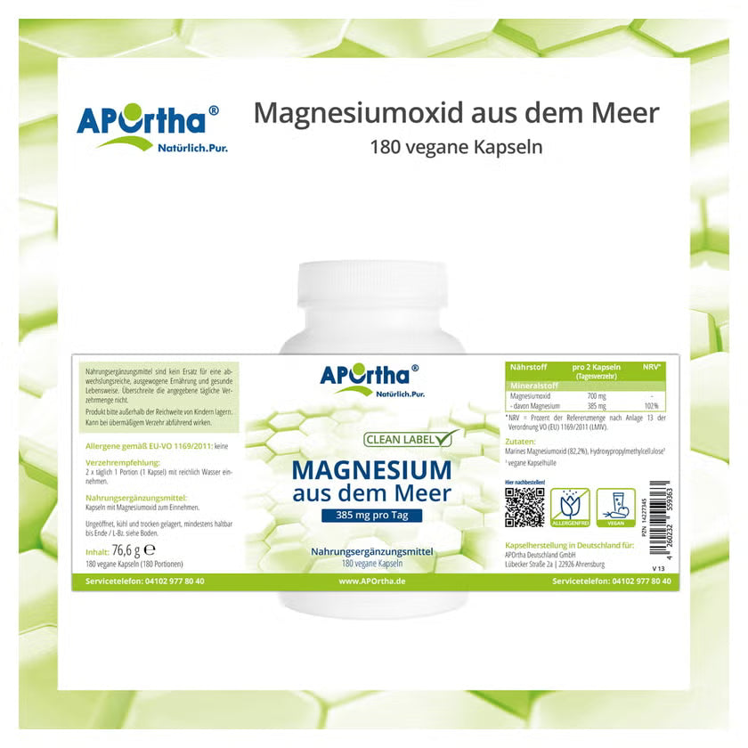 MARINES Magnesium from Seawater Capsules