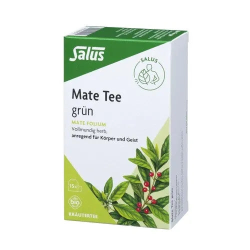 MATE TEA green herbal tea Mate folium organic Salus