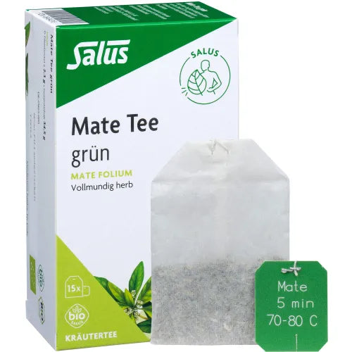 MATE TEA green herbal tea Mate folium organic Salus