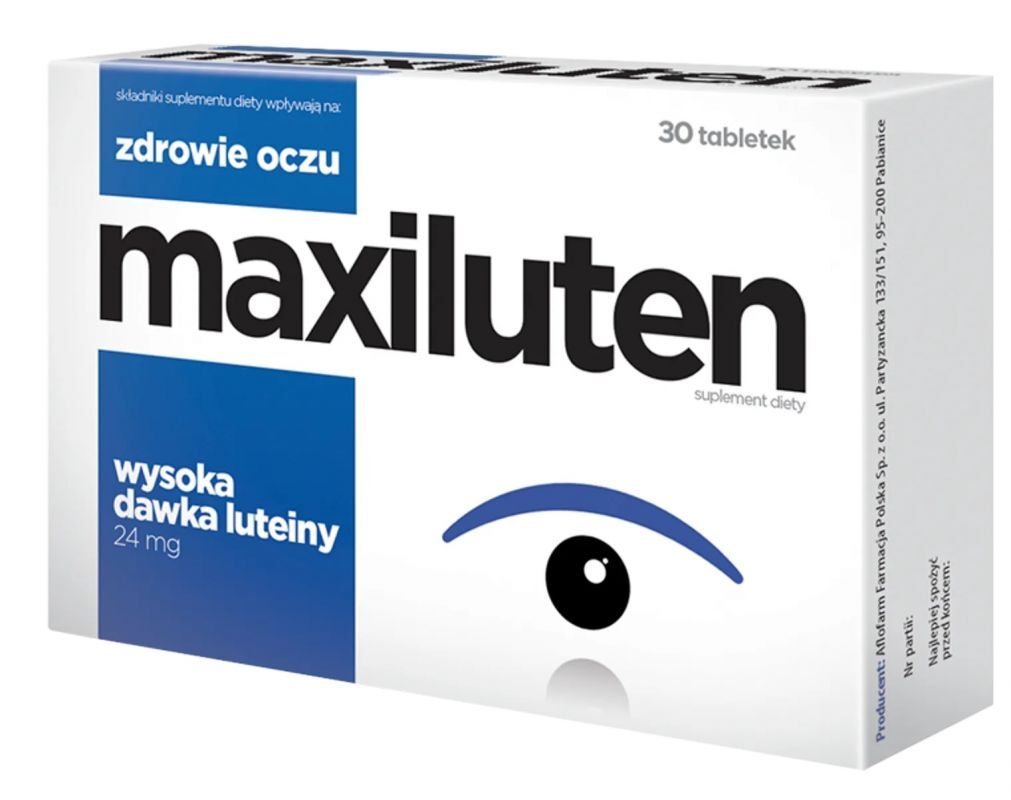 MAXILUTEN N30 For healthy eyes and good vision Lutein UK stock Rose flower Zinc