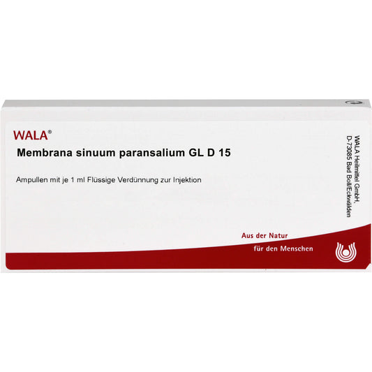 MEMBRANA sinuum paransalium GL D 15 ampoules
