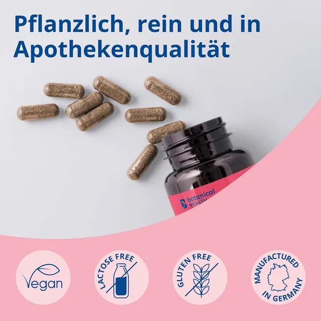 MENO VITAL Rhubarb Red Clover Grape Seed Vit. Capsules