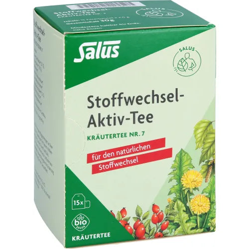 METABOLISM ACTIVE Tea Herbal Tea No. 7 Organic Salus