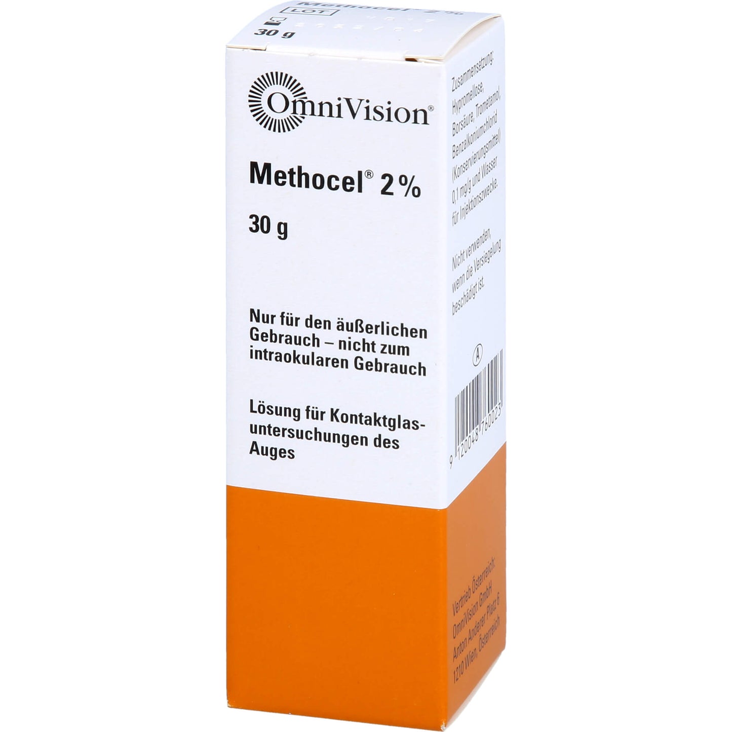 METHOCEL 2% eye drops