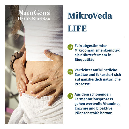 MIKROVEDA LIFE 33 bacterial strains+20 herbs organic
