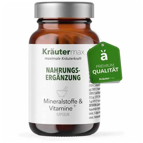 MINERALS & Vitamins+ Capsules 60 count