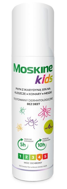MOSKINE KIDS Tick and Mosquito Liquid 80 ml