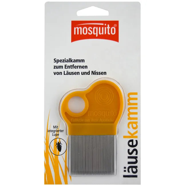 MOSQUITO nit comb metal with magnifying glass