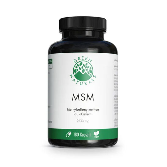 MSM 2100 mg vegan high-dose capsules 180 pieces