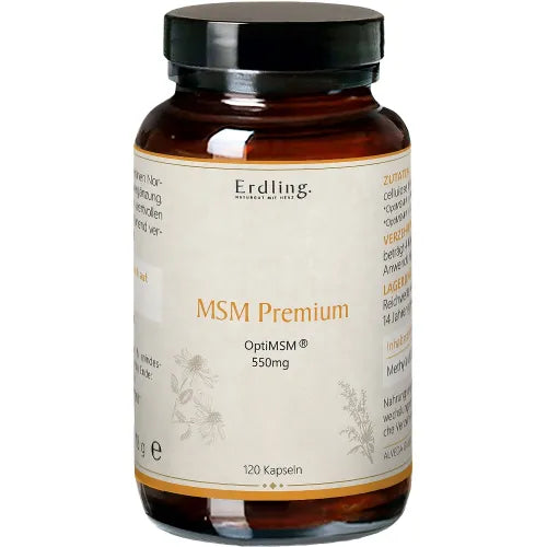 MSM PREMIUM OptiMSM organic sulfur capsules, Erdling 120 units