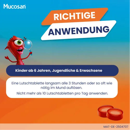 levodropropizine usa MUCOSAN Lozenges Red Fruits 16 pcs - 12