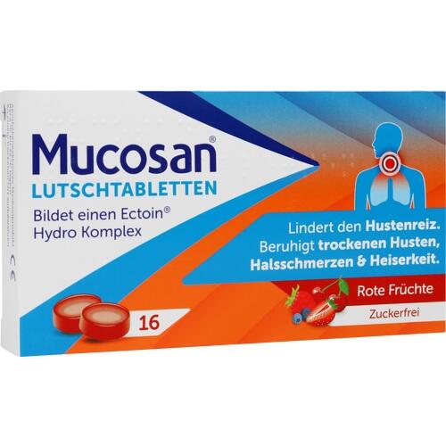 levodropropizine usa MUCOSAN Lozenges Red Fruits 16 pcs - 15