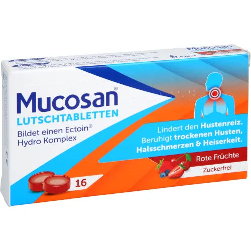 levodropropizine usa MUCOSAN Lozenges Red Fruits 16 pcs - 5