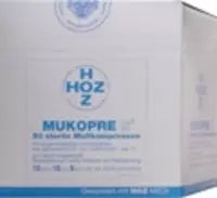 MUKO PRE S gauze compresses 10x10 cm sterile 8-ply