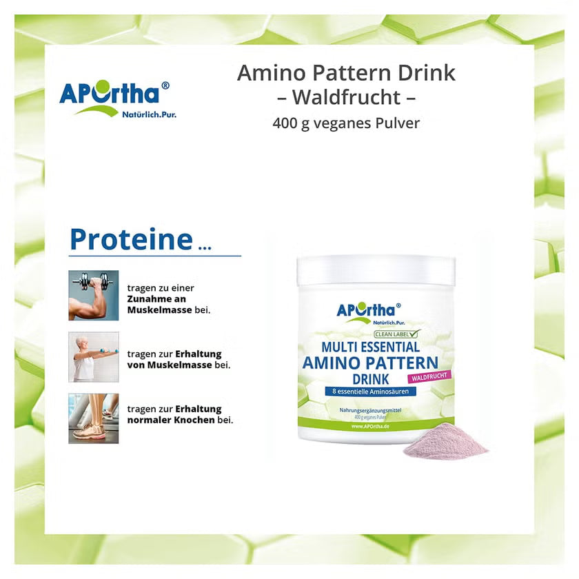 MULTI ESSENTIAL Amino Pattern Drink Forest Fruit Protein