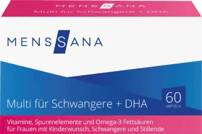 MULTI FOR PREGNANT WOMEN + DHA MensSana capsules UK