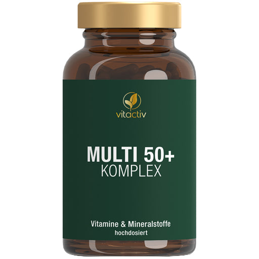 MULTI 50+ vitamin & mineral complex capsules UK