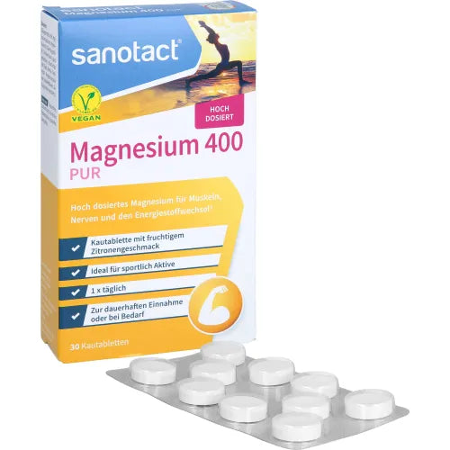 Magnesium 400 PUR chewable tablets