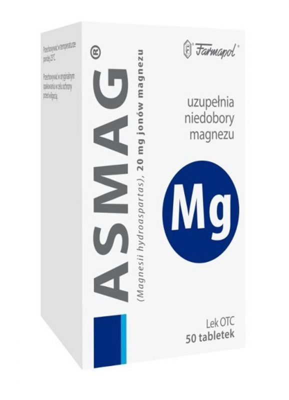 Magnesium ASMAG x 50 tablets