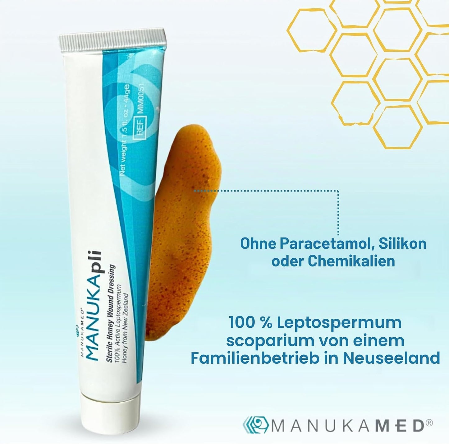 ManukaMed MANUKApli Wound and Healing Ointment (1 x 44 g)