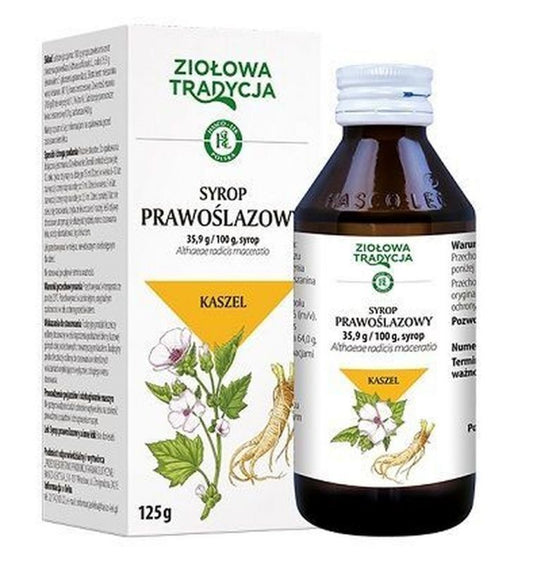 Marshmallow Syrup for dry cough and sore throat