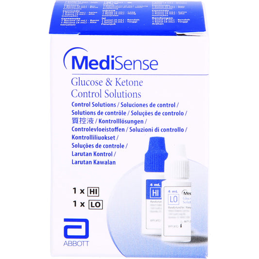 Medisense Control Solution Glucose + Ketone H/L