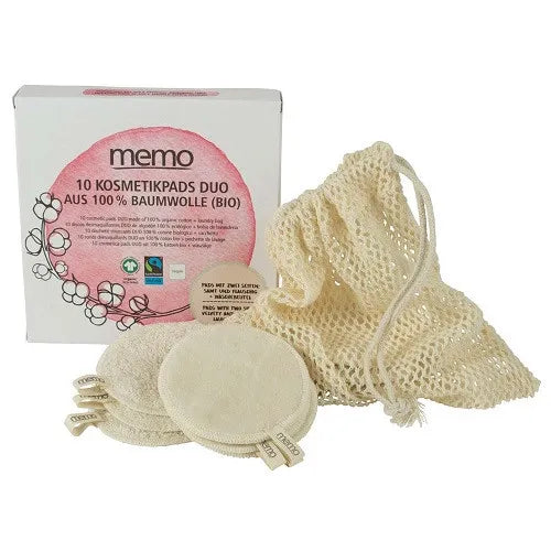 Memo Cotton Cosmetic Pads Duo