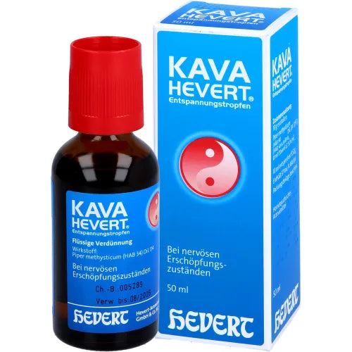Mental stress, KAVA HEVERT relaxation drops