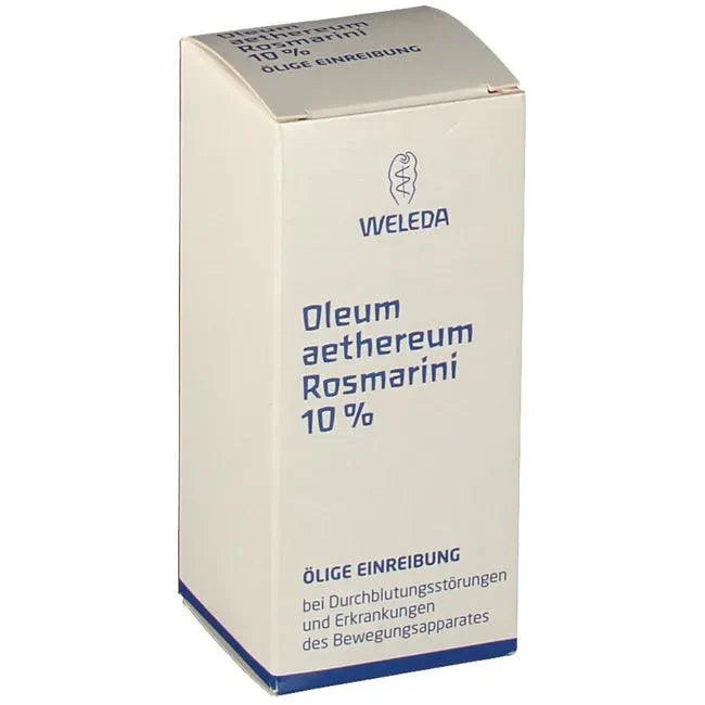 Metabolic weakness, circulatory disorders, cold, OLEUM AETHEREUM rosemary 10% UK
