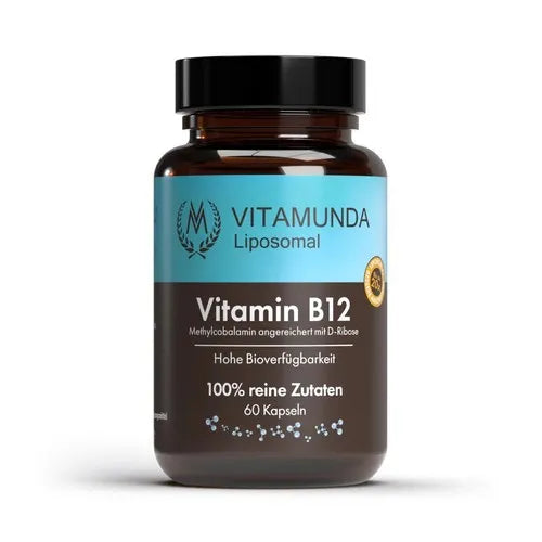Methylcobalamin, vitamin B12 enriched with D-ribose, LIPOSOMAL Vitamin B12 Capsules