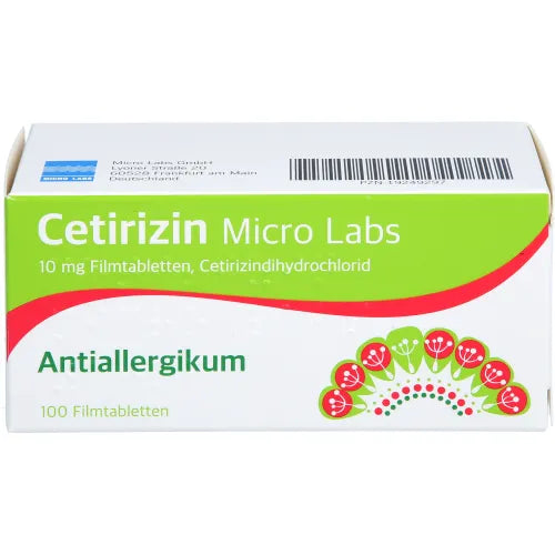Micro Labs® Cetirizine 10 mg film-coated tablets