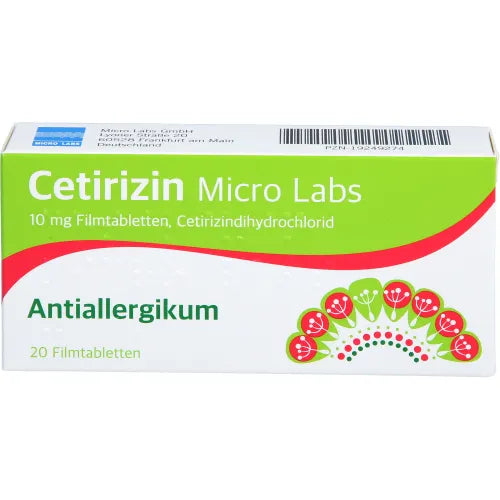 Micro Labs® Cetirizine 10 mg film-coated tablets