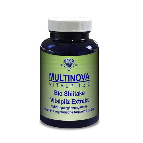 Minerals, potassium, calcium, phosphorus, iron, zinc, ORGANIC SHIITAKE extract capsules
