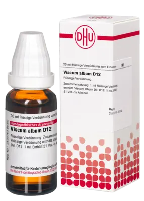 Misletoe, VISCUM ALBUM D 12 Dilution, homeopathic UK