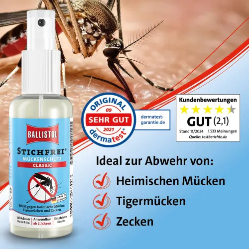 Mosquito and tick protection Pump spray mosquito repellent