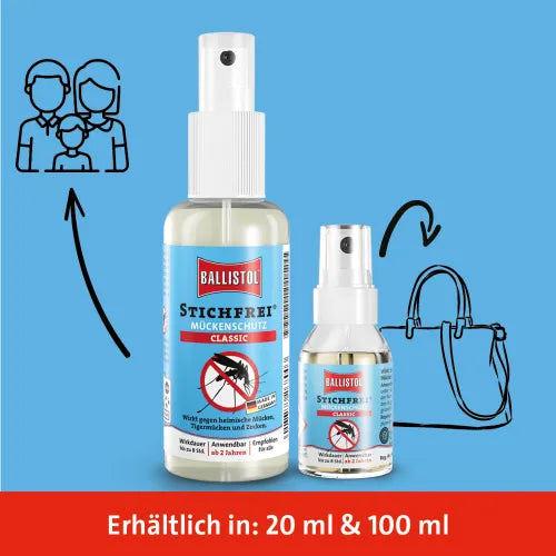 Mosquito and tick protection Pump spray mosquito repellent