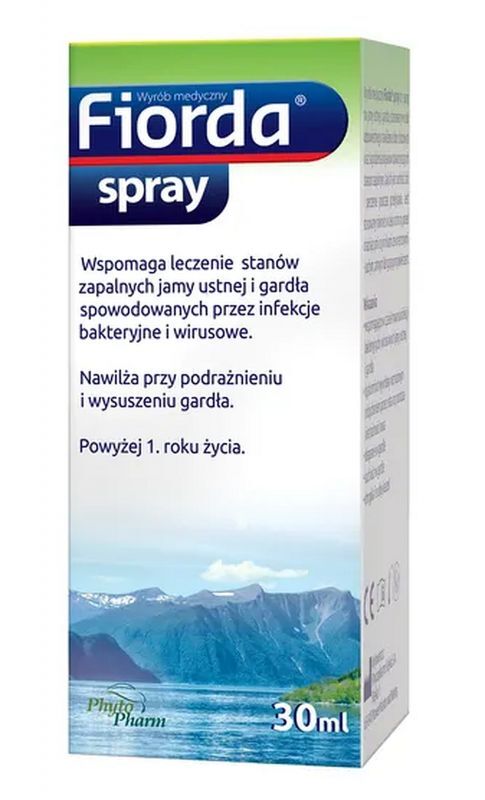 Mouth and Throat Spray, Fiorda Spray 30 ml