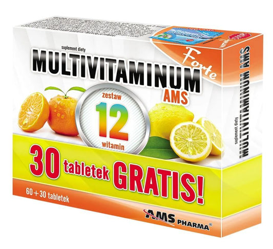 Multivitamin AMS Forte 90 tablets